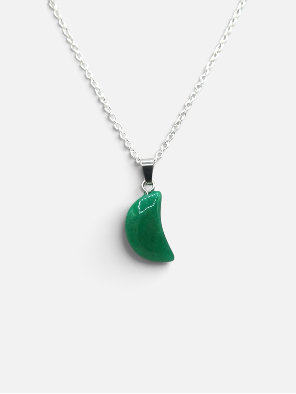 JADE MOON NECKLACE